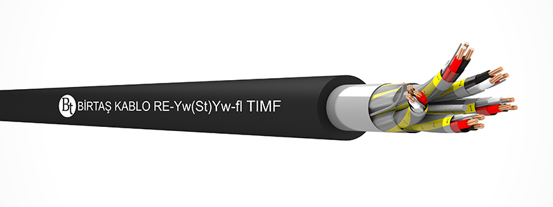 RE-Yw(St)Yw-fl TIMF    105 °C  /  300 V Cu/PVC/ISCR/OSCR/PVC